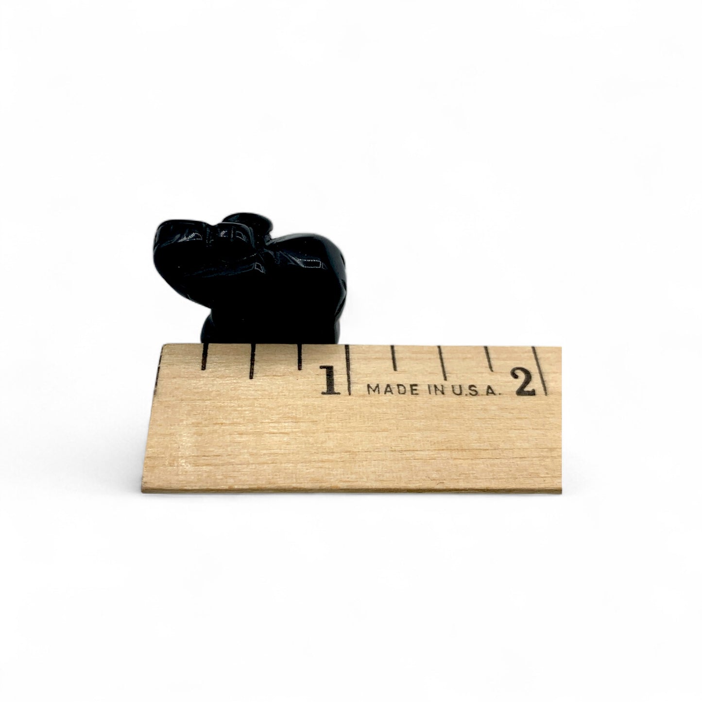 Obsidian Baby Elephant $15