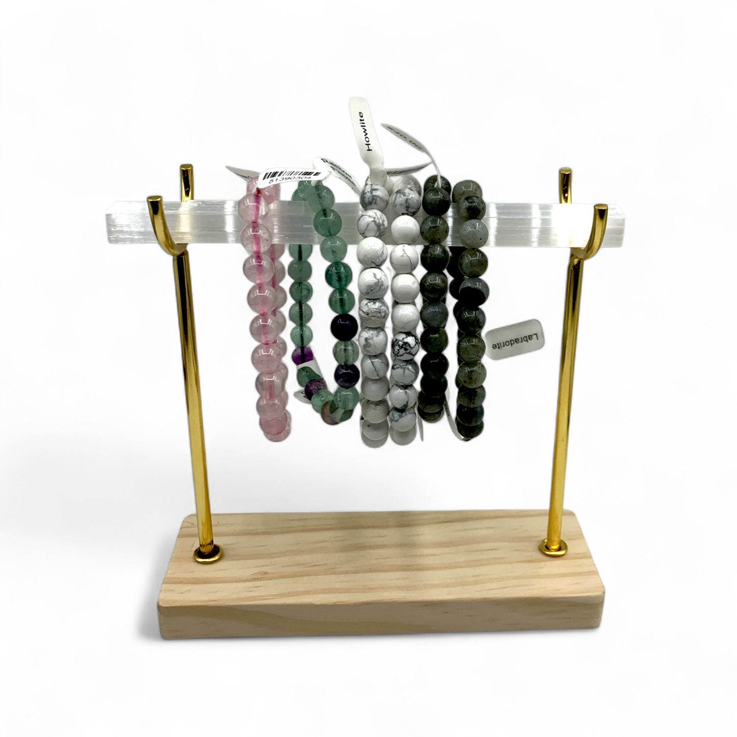 Selenite - Bracelet Rack $32