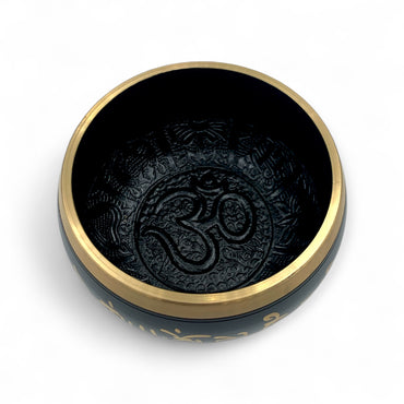 Singing Bowl - Etched Brass 5 - 5.5"