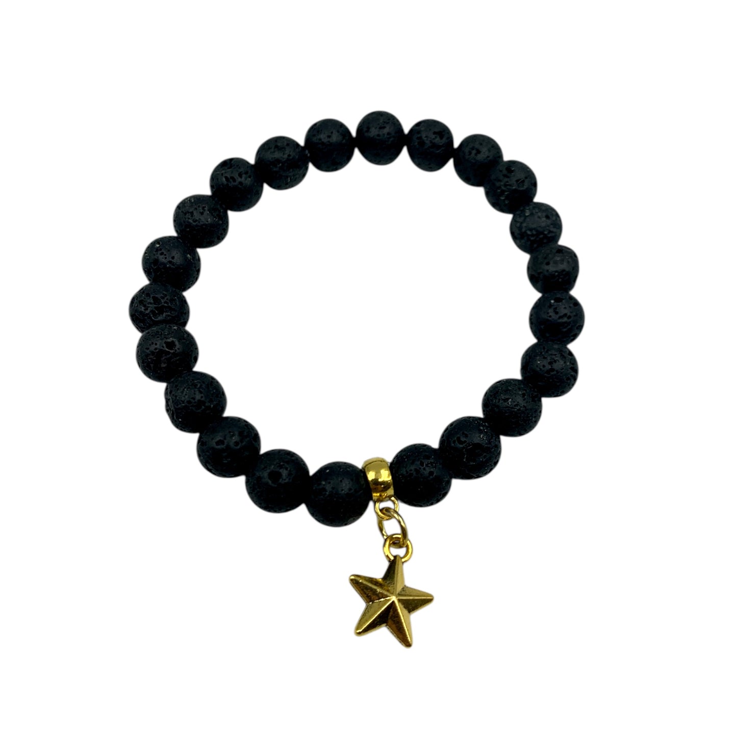 Bracelet - Lava Stone 8mm