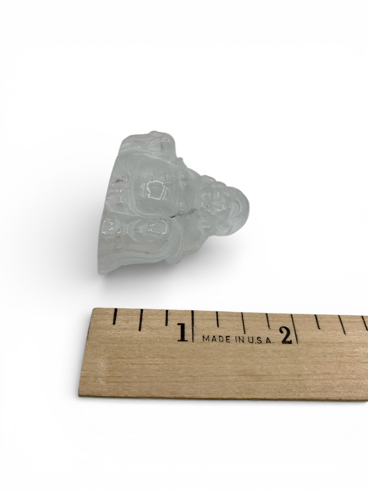 Clear Quartz Buddha $20