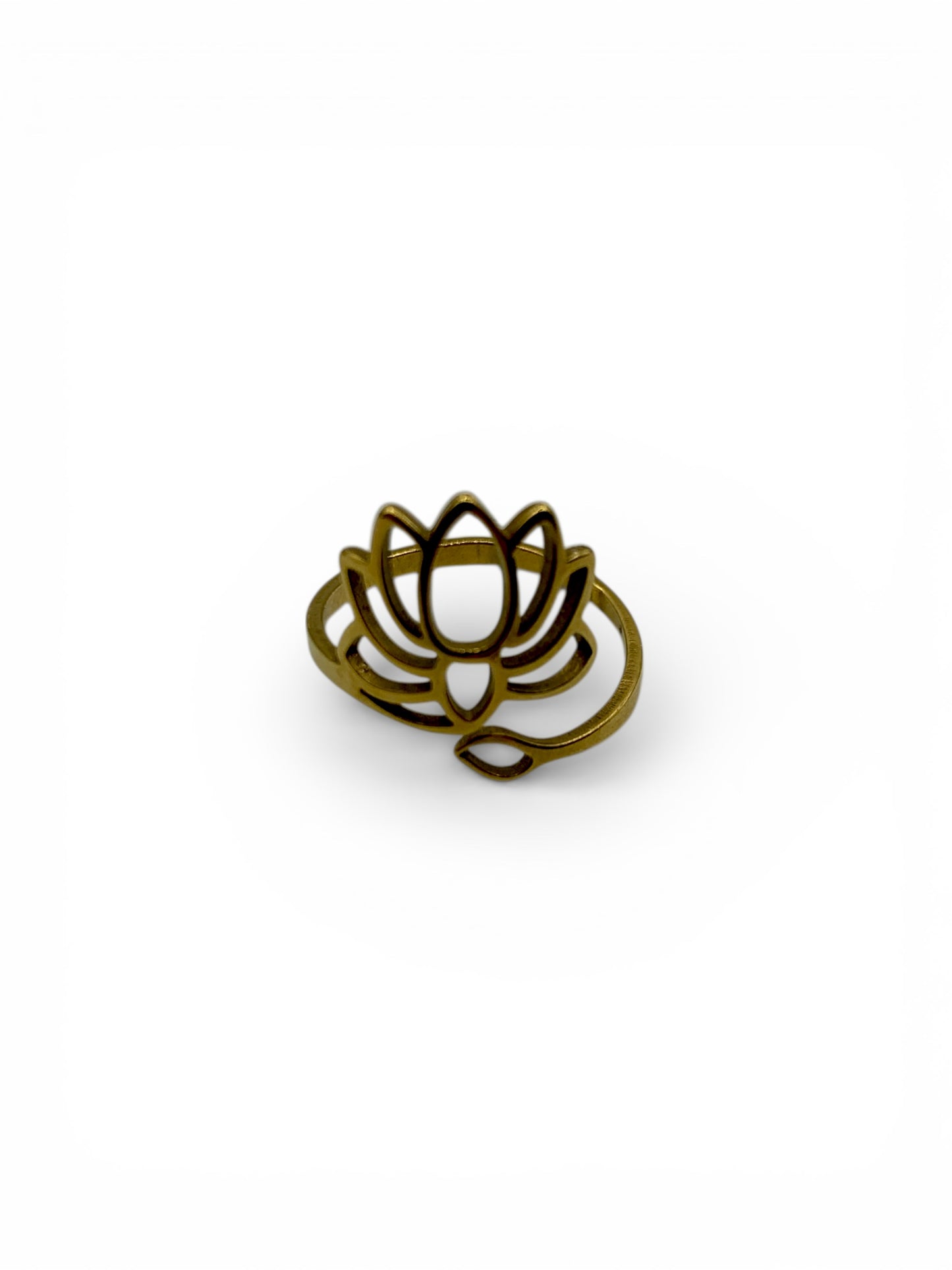 Ring - Lotus Flower Adjustable