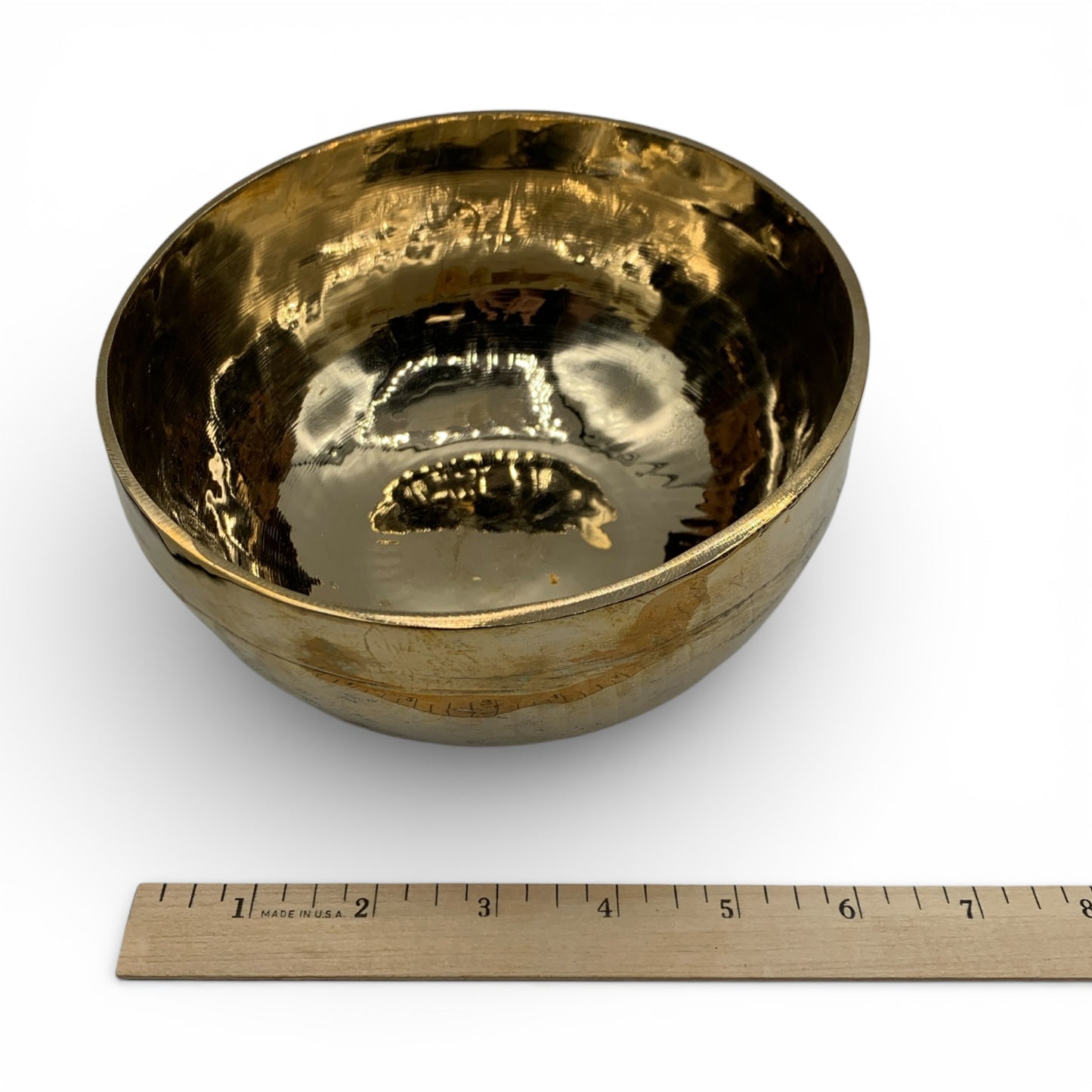 Singing Bowl - Tibetan Hammered Brass - Happy Soul Online