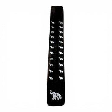 Incense Holder - Black Wood Assorted Designs