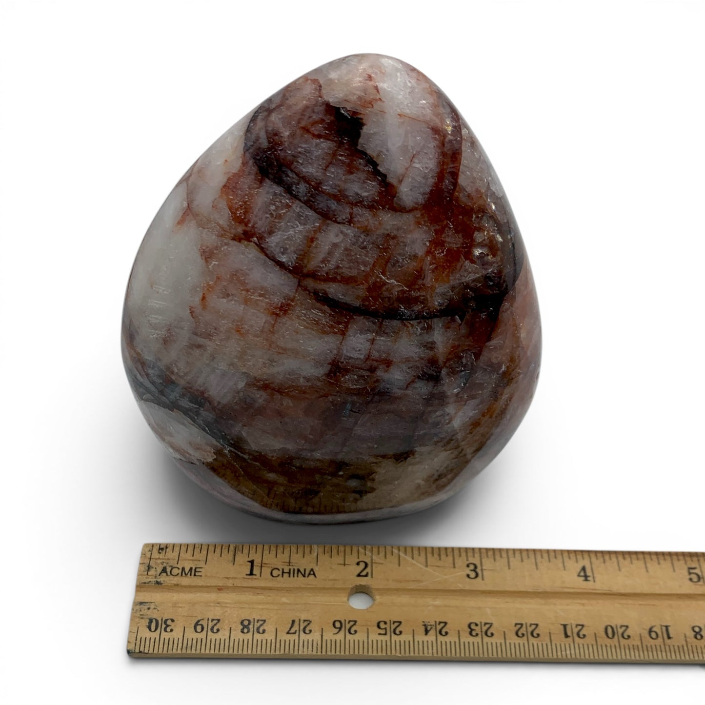 Quartz Hematoid Polished Stand $250