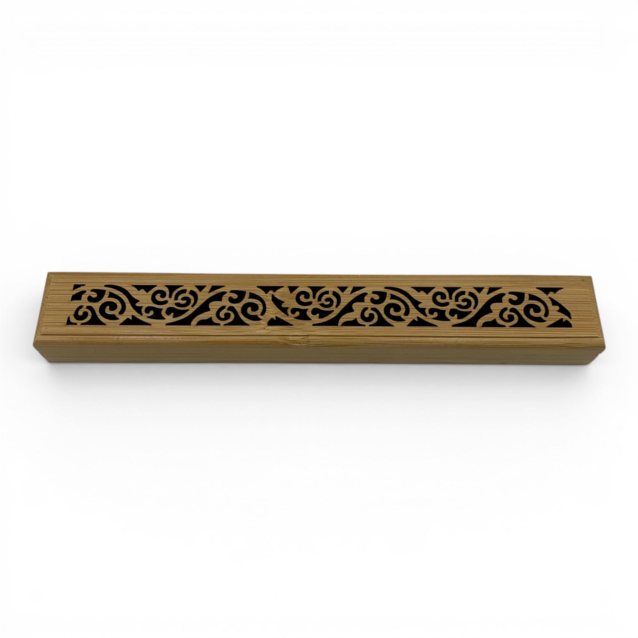 Wood Box - Floral Vines