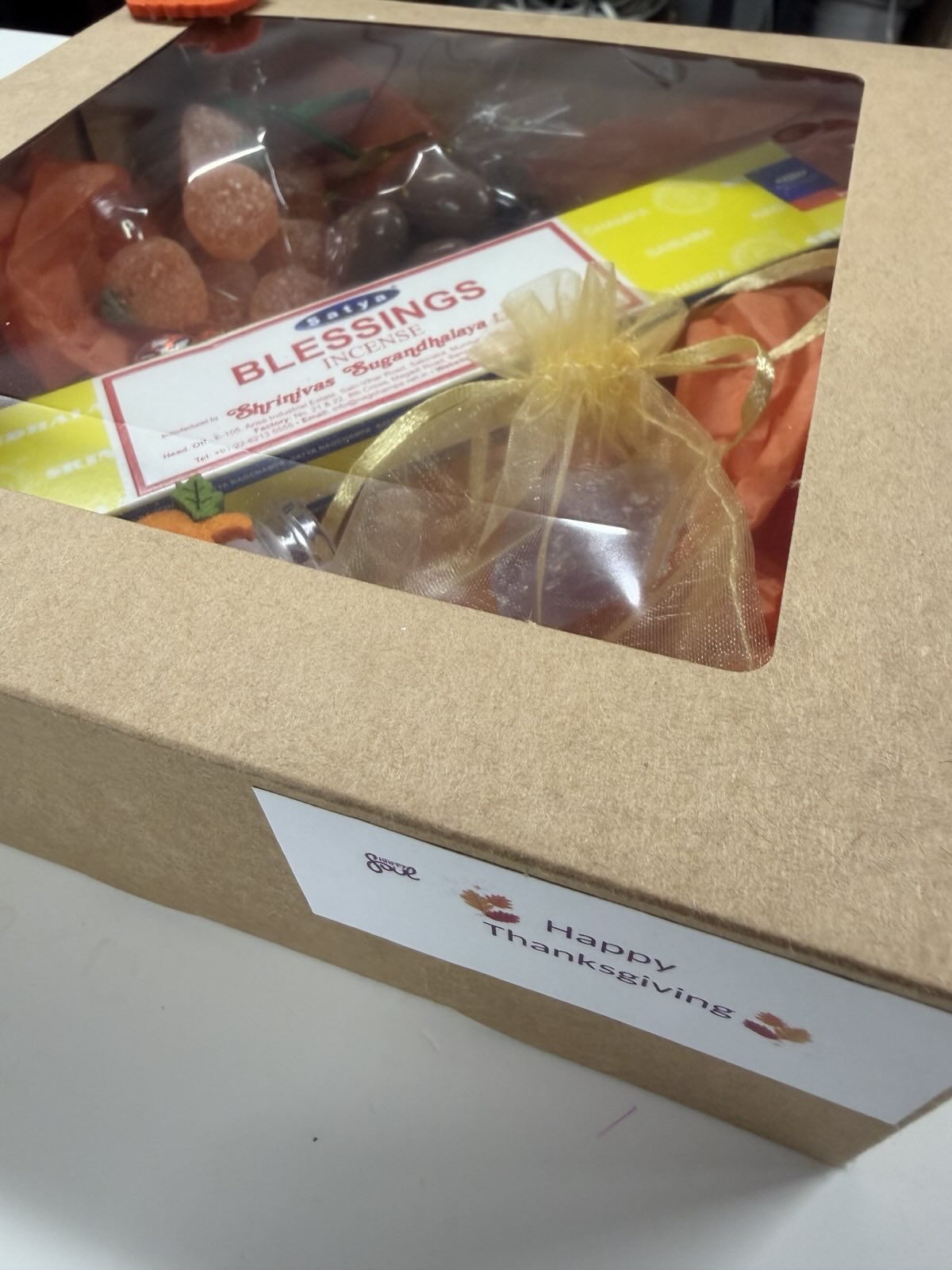 Thanksgiving Hostess Gift with Crystals