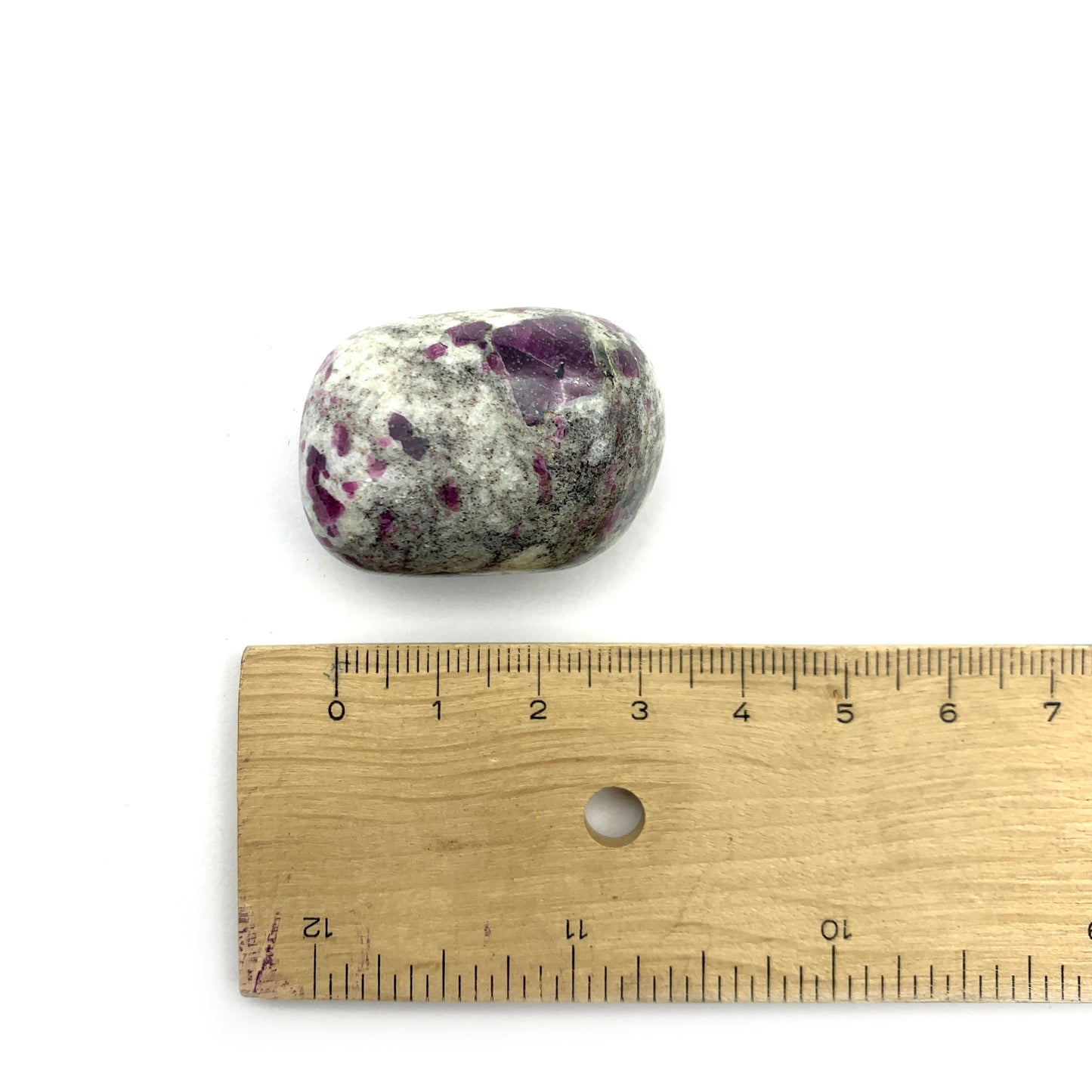 Ruby in Granite Tumble $35
