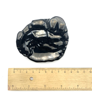 Incense Holder - Ceramic Black Water Fall $10