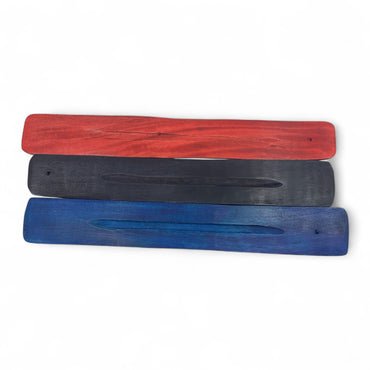 Incense Holder Wood Assorted Colours