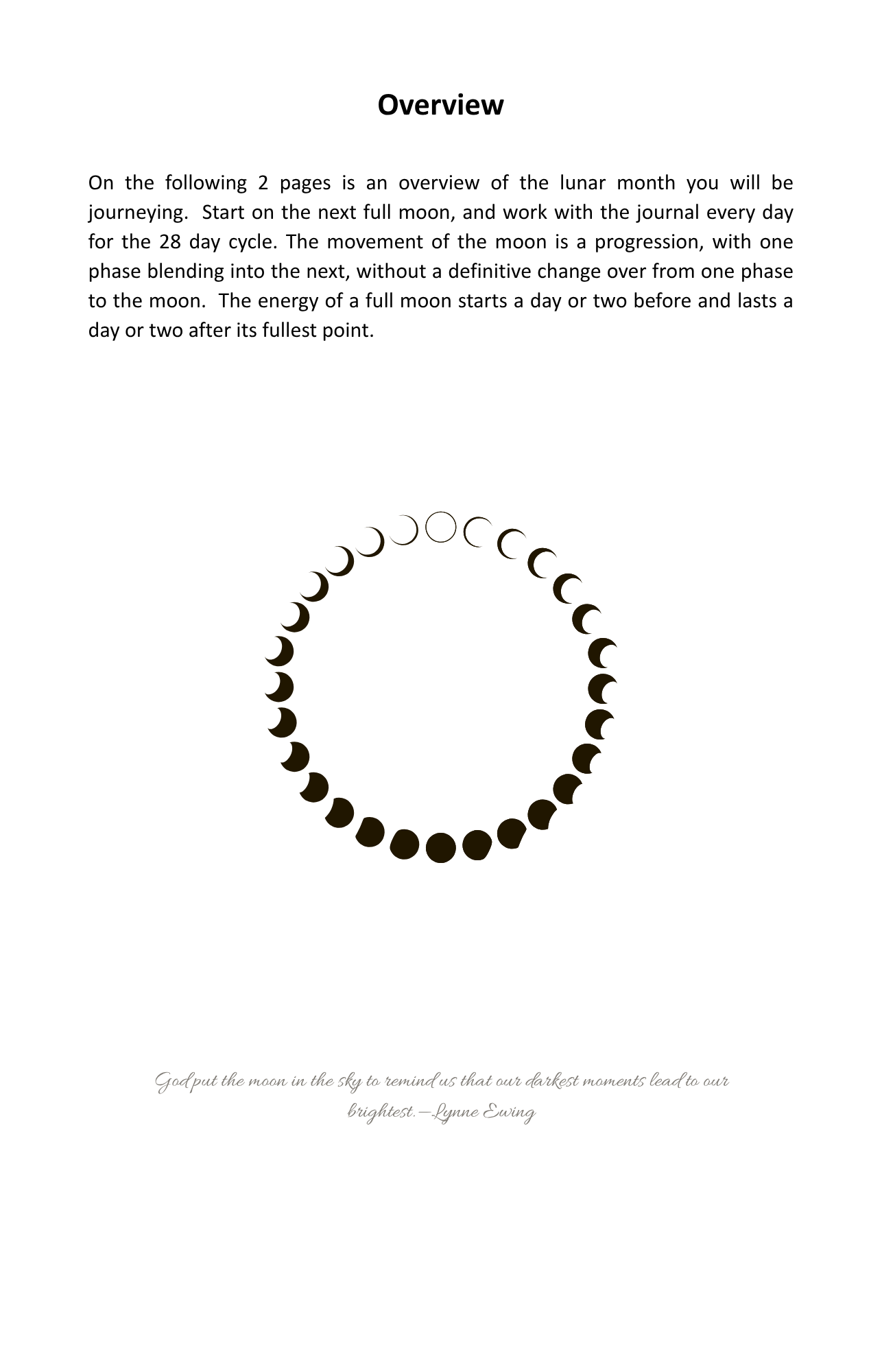 Manifesting with the Moon and Crystals