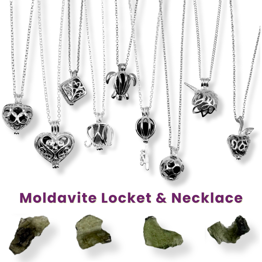 Necklace - Moldavite - A Cosmic Key to Transformation