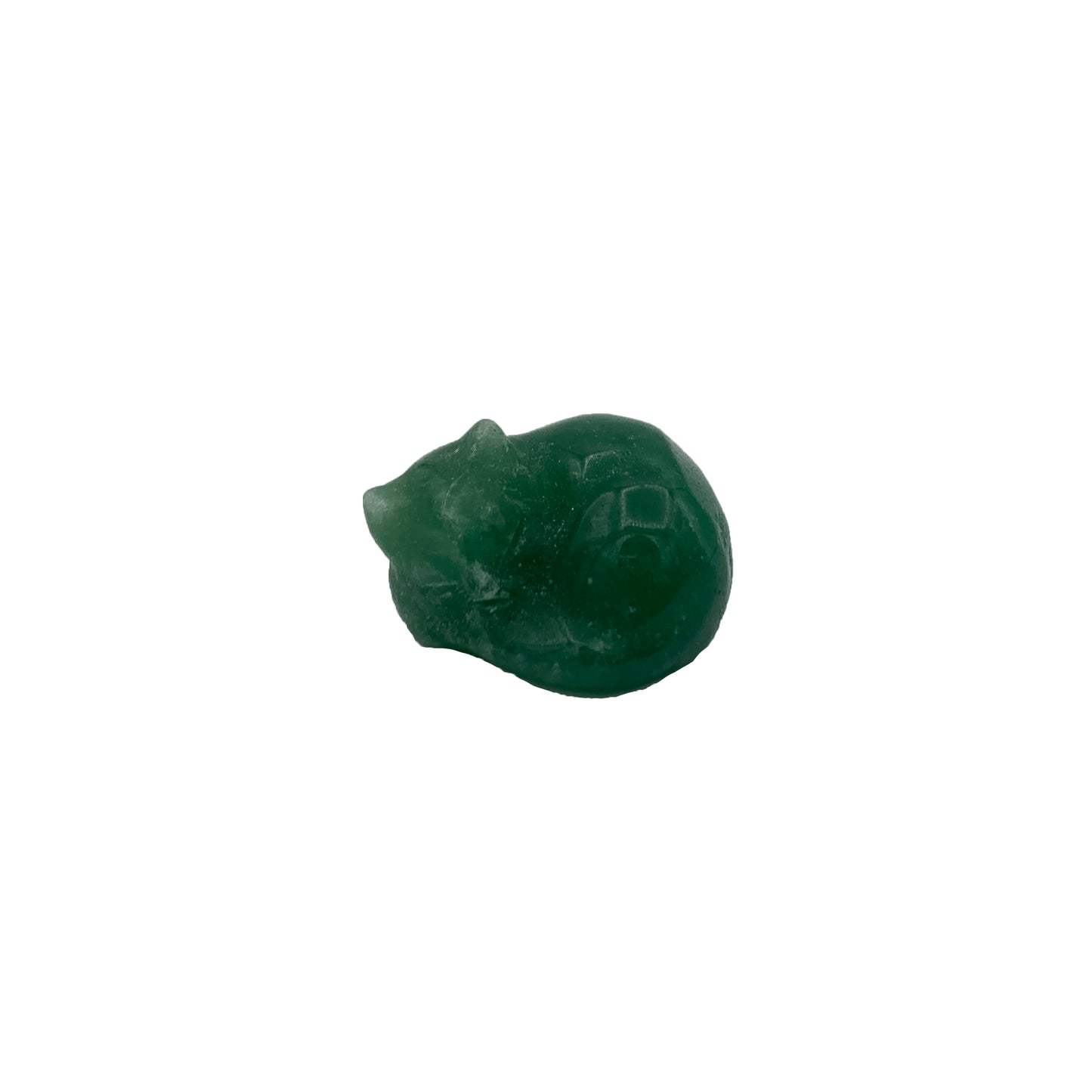 Aventurine - Green Sleepy Cat $26