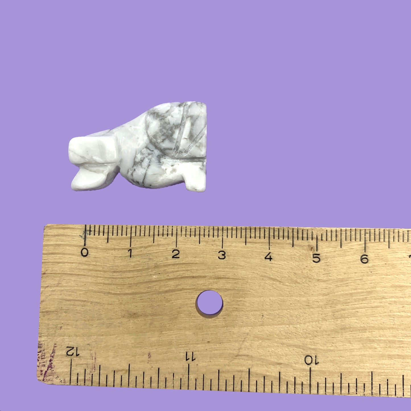 Howlite Dog $20