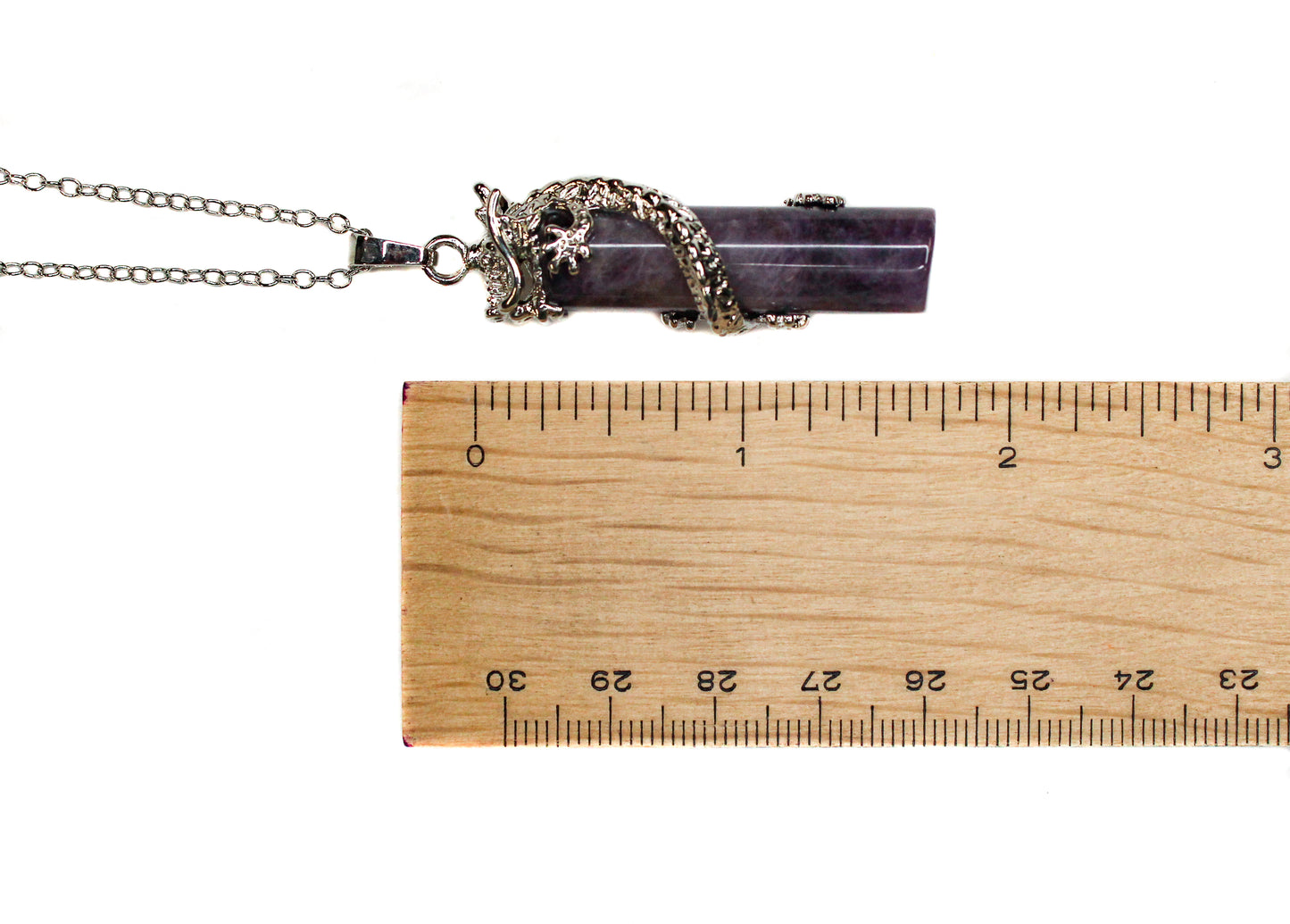 Necklace - Dragon Wrapped Cylinder $30 - Happy Soul Online