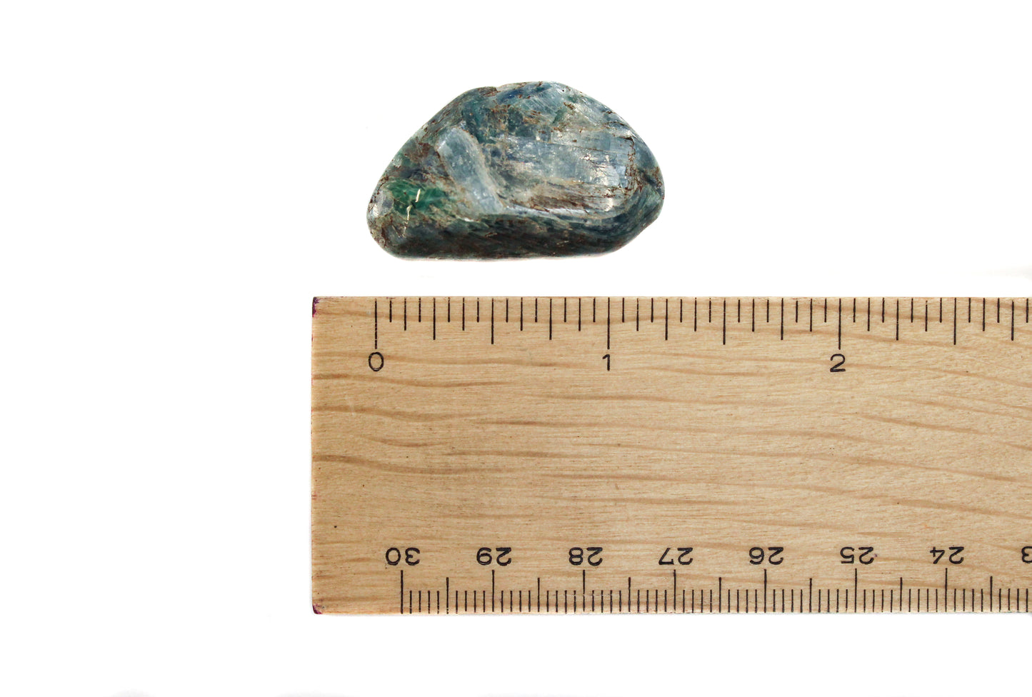 Kyanite - Green with Quartz Tumble $10