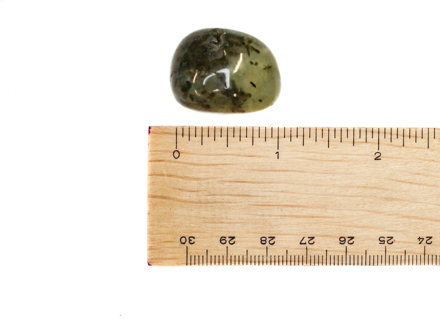 Prehnite - Epidote Tumble $8