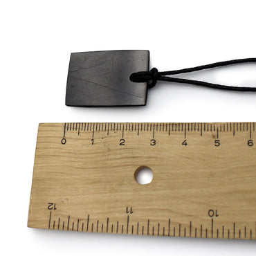 Necklace - Shungite Rectangle $25