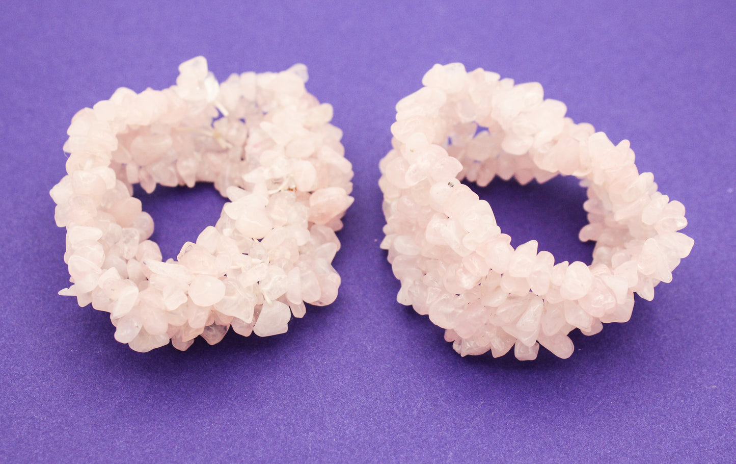 Bracelet - Rose Quartz Web $50