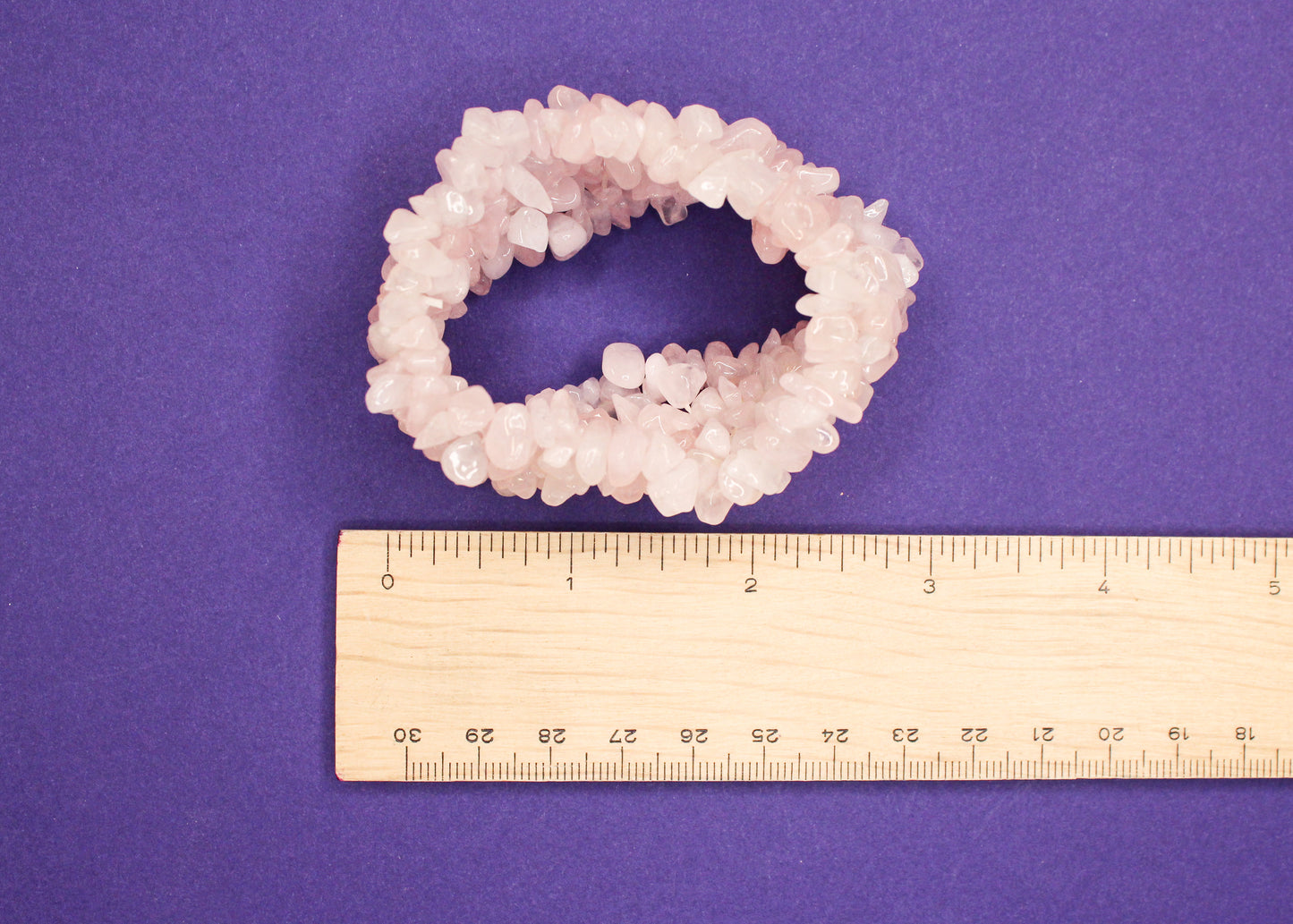 Bracelet - Rose Quartz Web $50