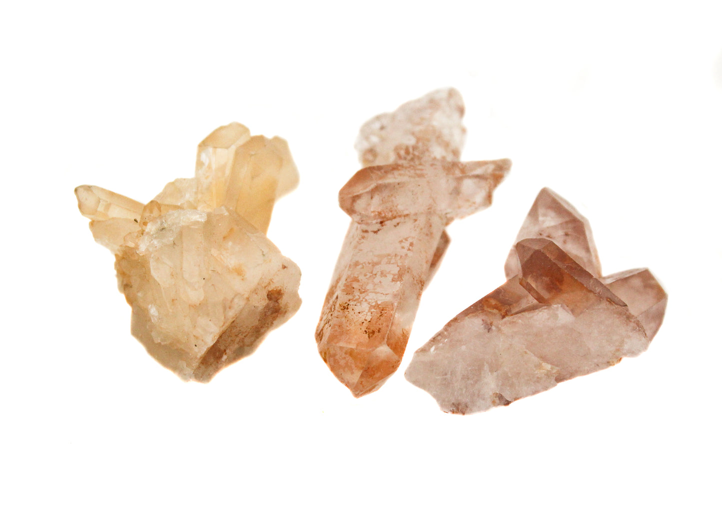 Quartz - Tangerine Cluster $70