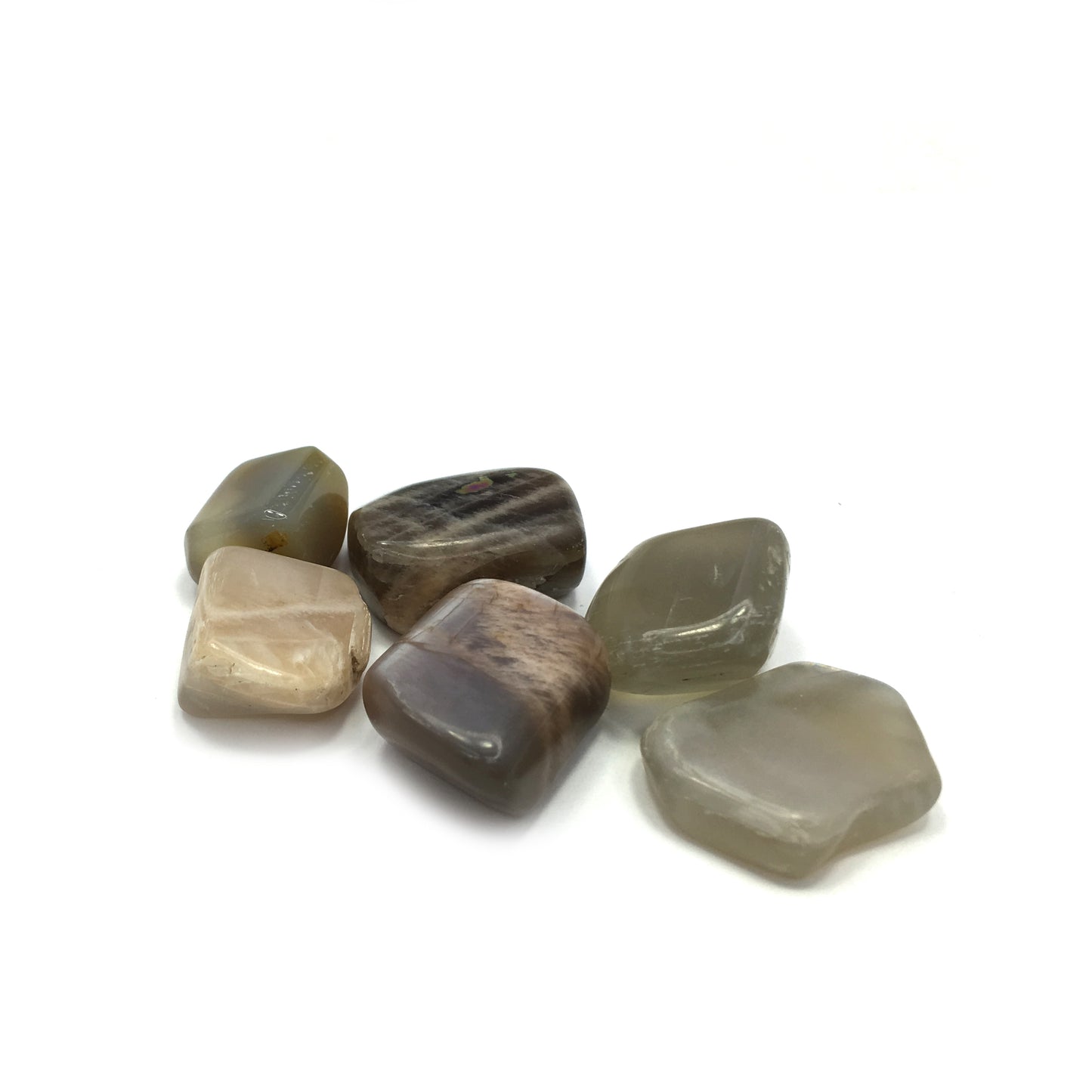 Black Moonstone Tumbled Crystal - Happy Soul Online