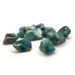 Chrysocolla Tumbled Crystal Small - Happy Soul Online