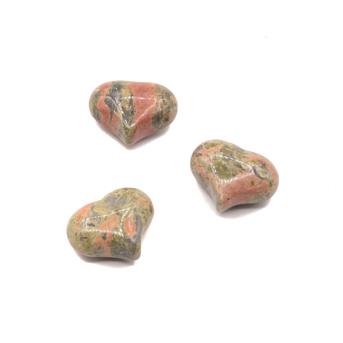 Unakite - Heart $15