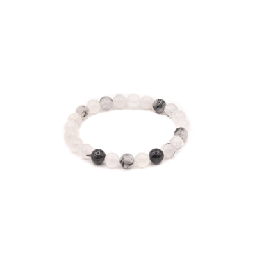 Bracelet - Quartz Tourmalated 8mm - Happy Soul Online