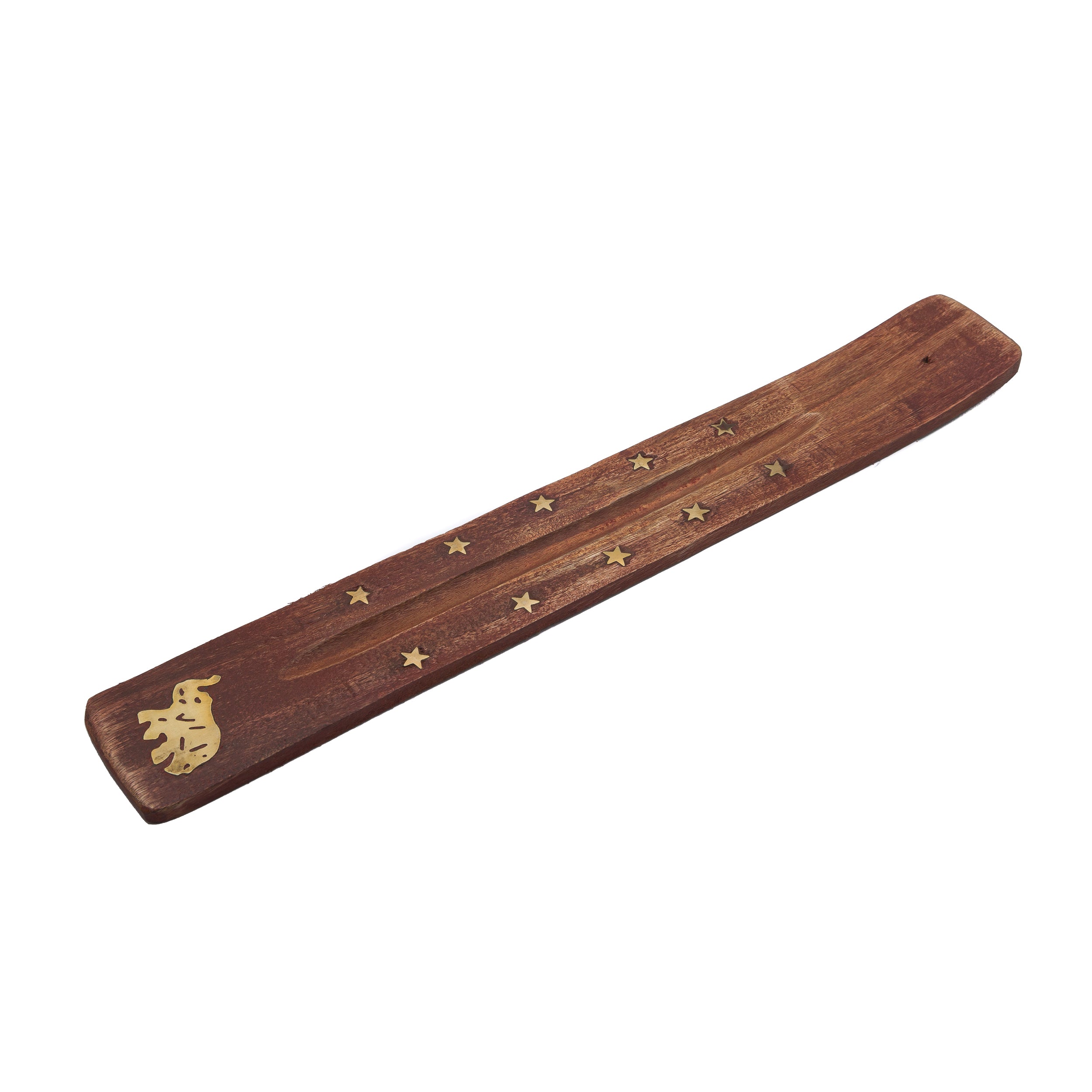 Incense Holder - Wood and Brass - Happy Soul Online