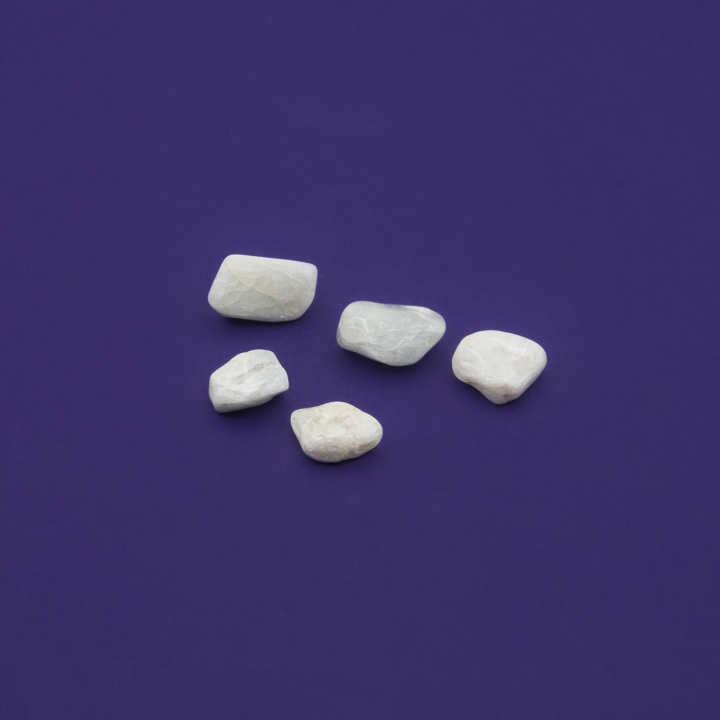 Aquamarine - Milky Mini Tumble $2