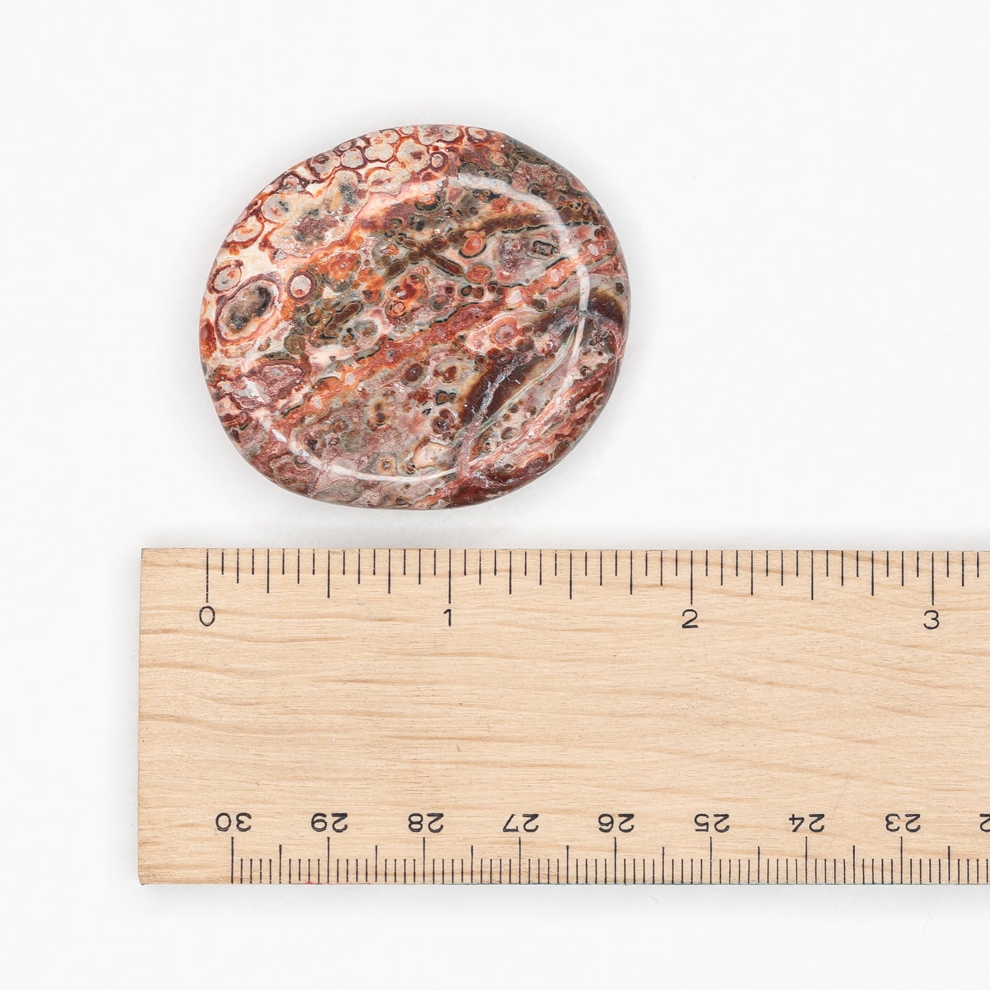 Jasper - Leopard Skin Palm Stone $10