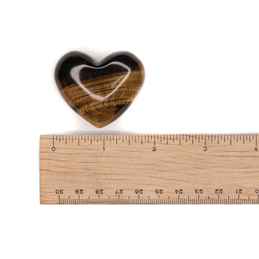 Tiger's Eye Heart $45