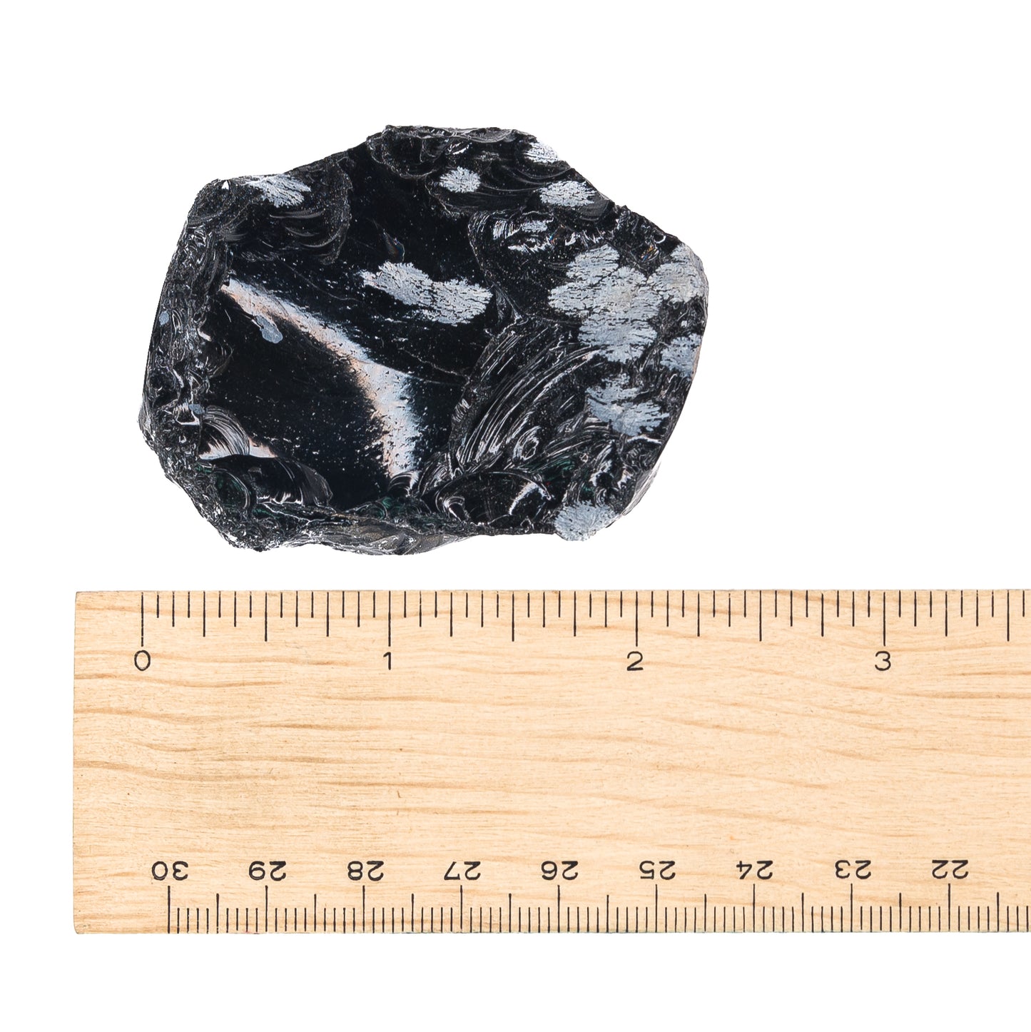 Obsidian - Snowflake Semi-Polished $15