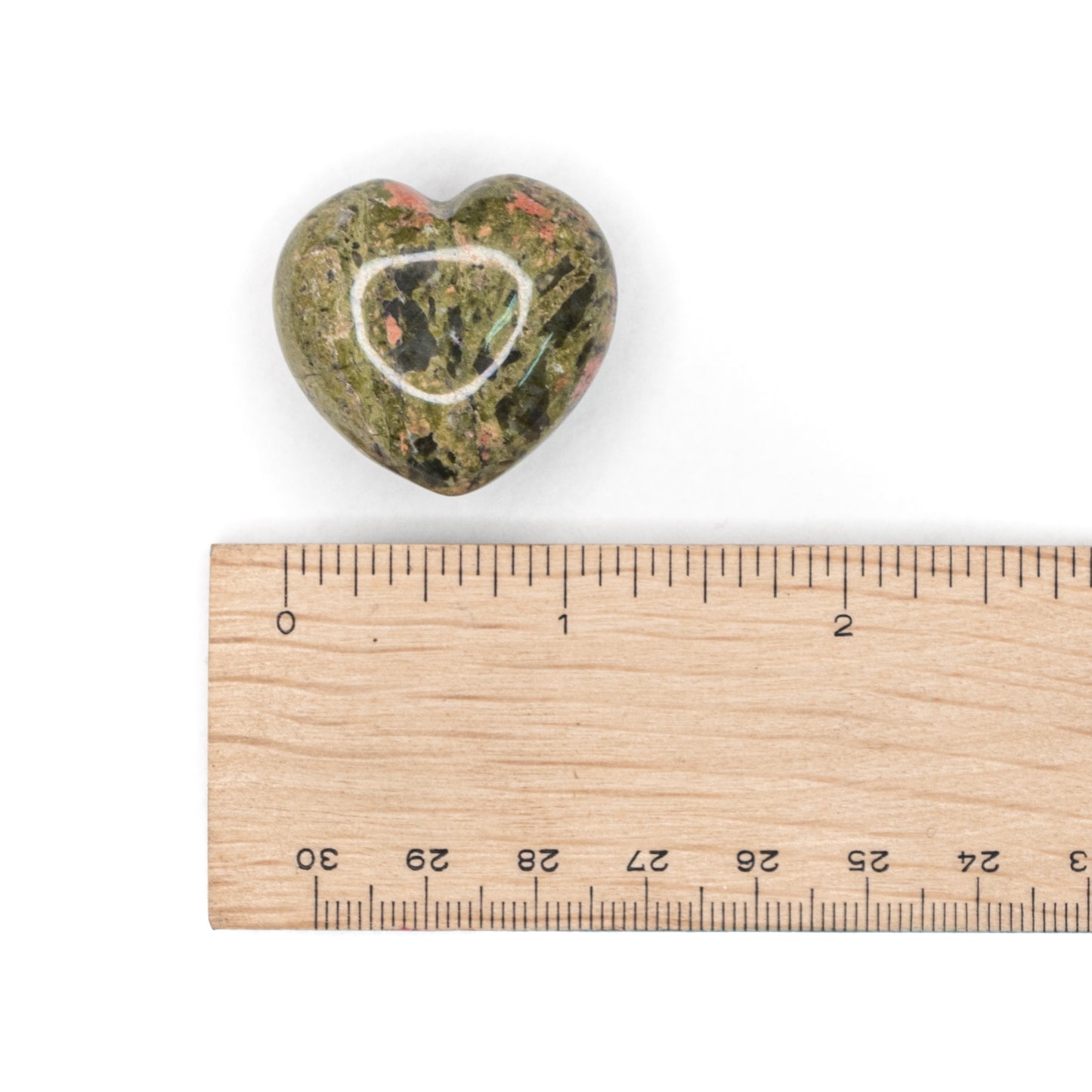 Unakite - Heart $18