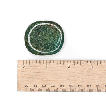 Fuchsite Palm Stone $10