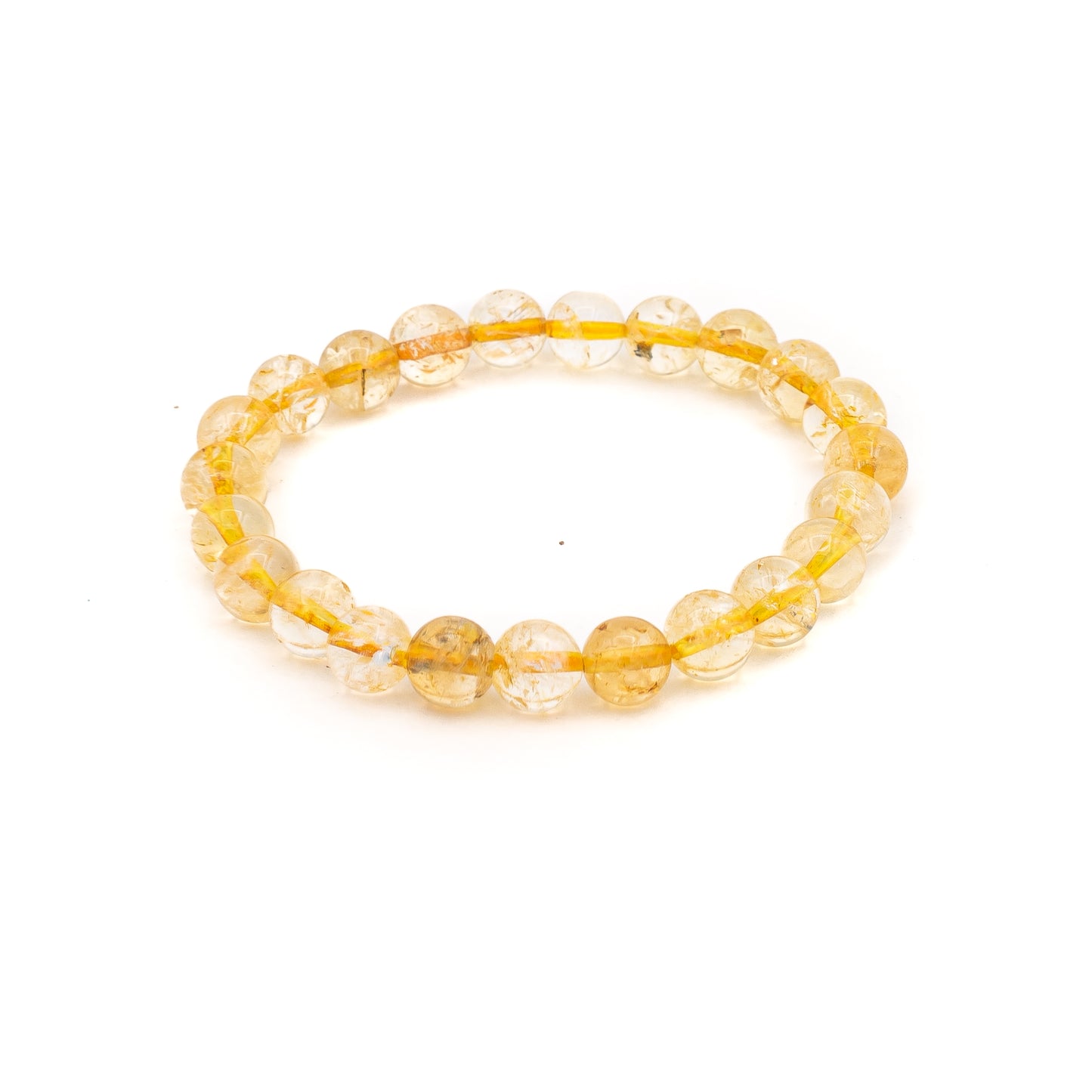 Bracelet - Citrine 8mm - Happy Soul Online