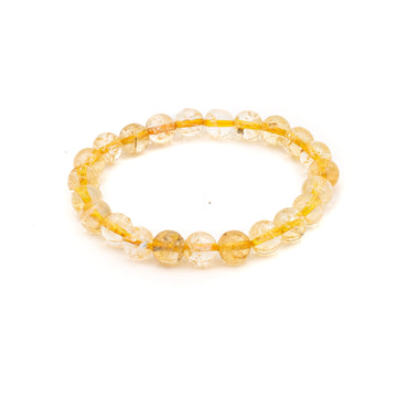 Bracelet - Citrine 8mm - Happy Soul Online
