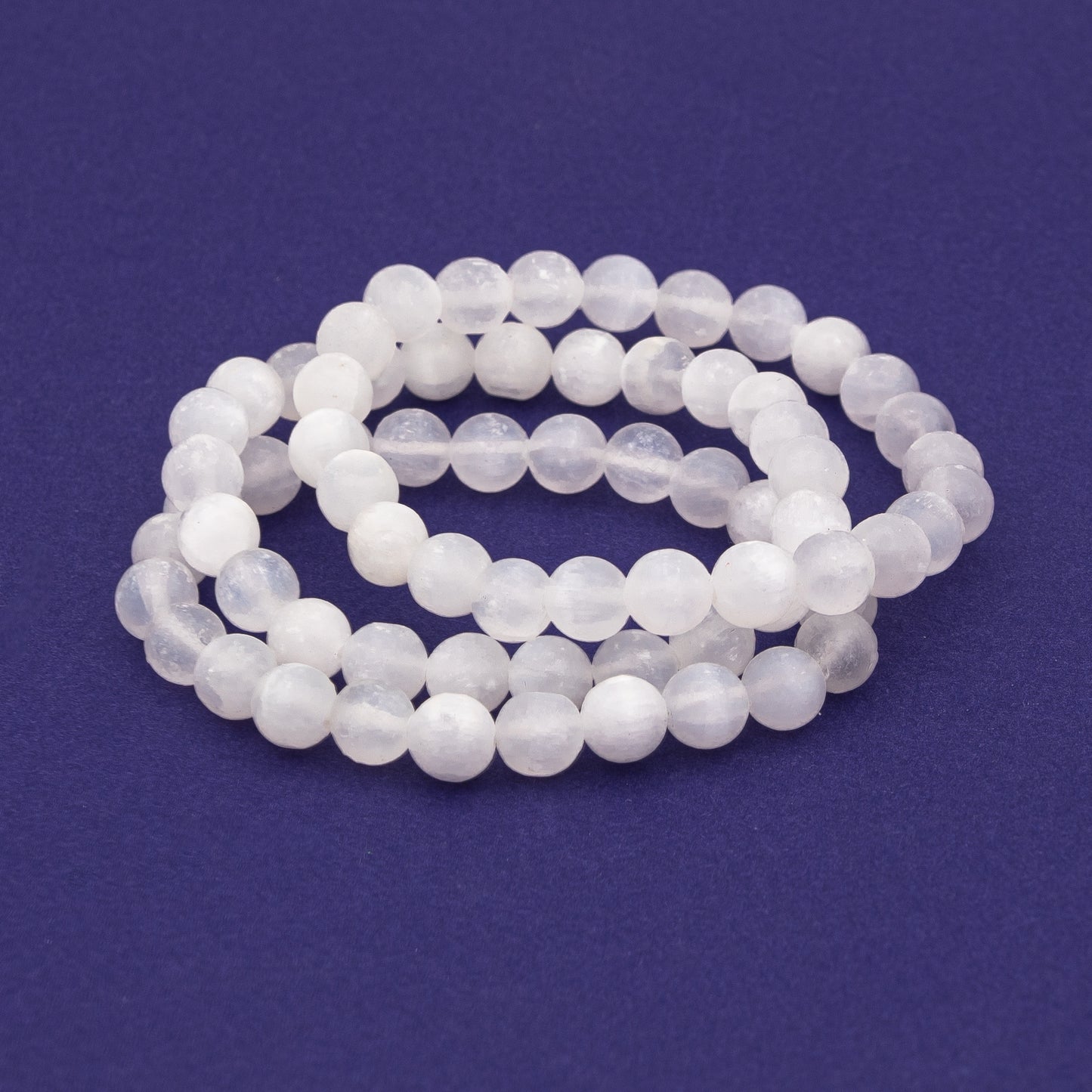 Bracelet - Selenite 8mm