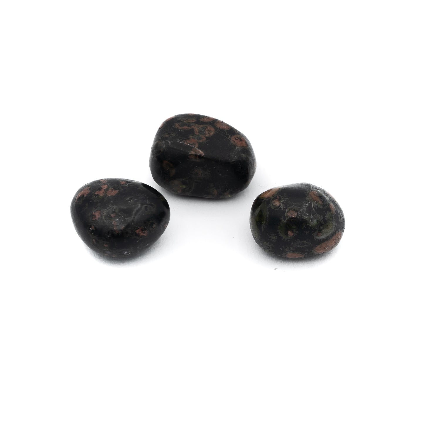Obsidian - Snowflake (Red) Tumble $5