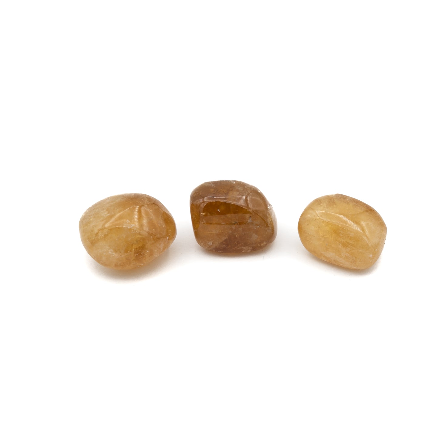 Calcite - Honey Tumble $5