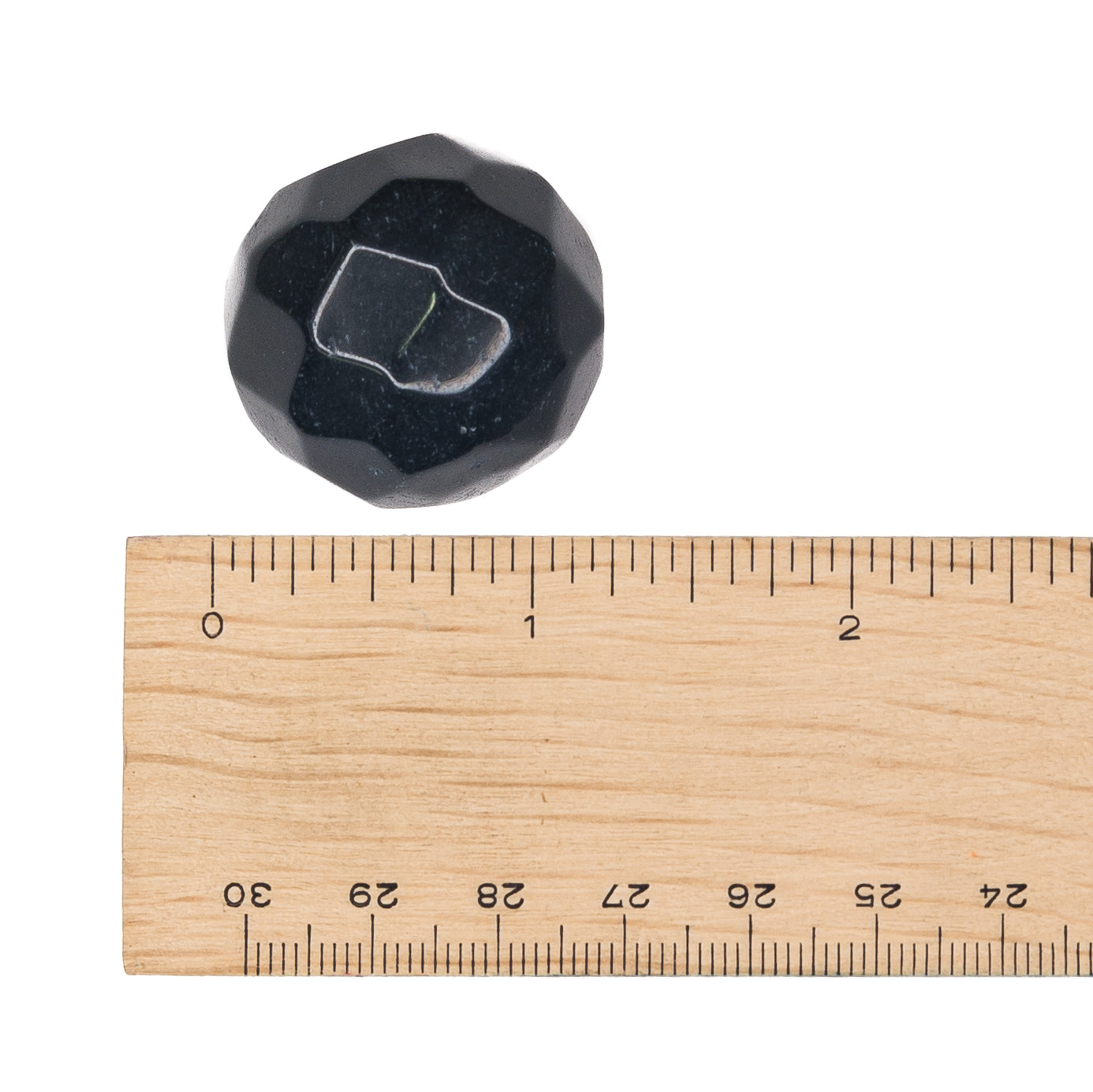 Obsidian Faceted Sphere $30