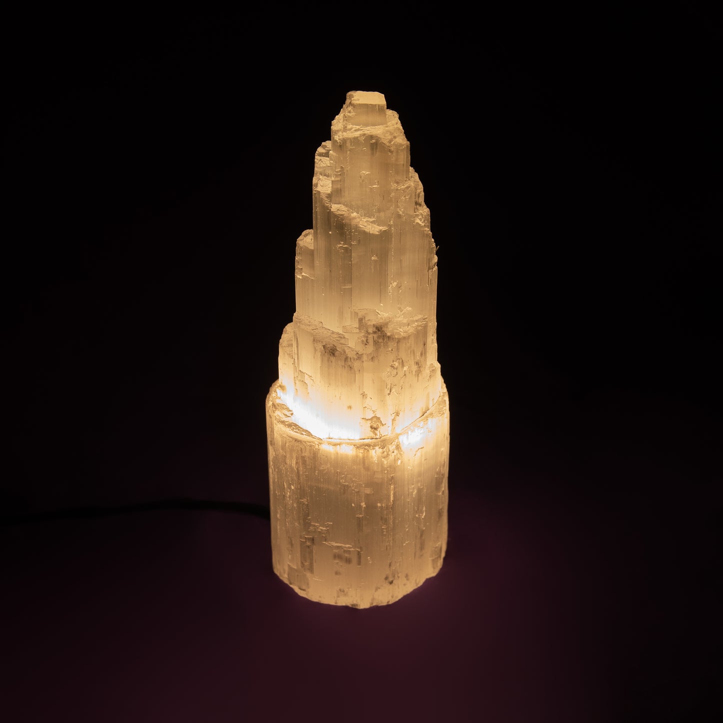 Selenite Lamp $130