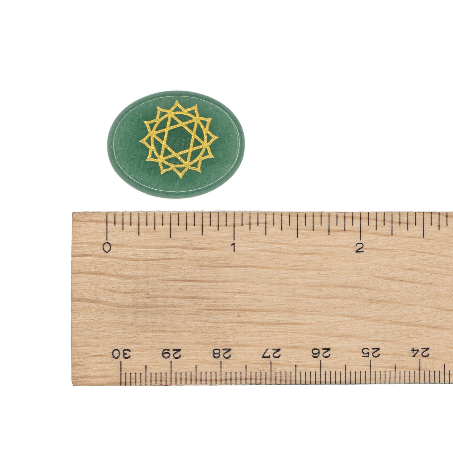 Engraved Chakra Palm Stone Set