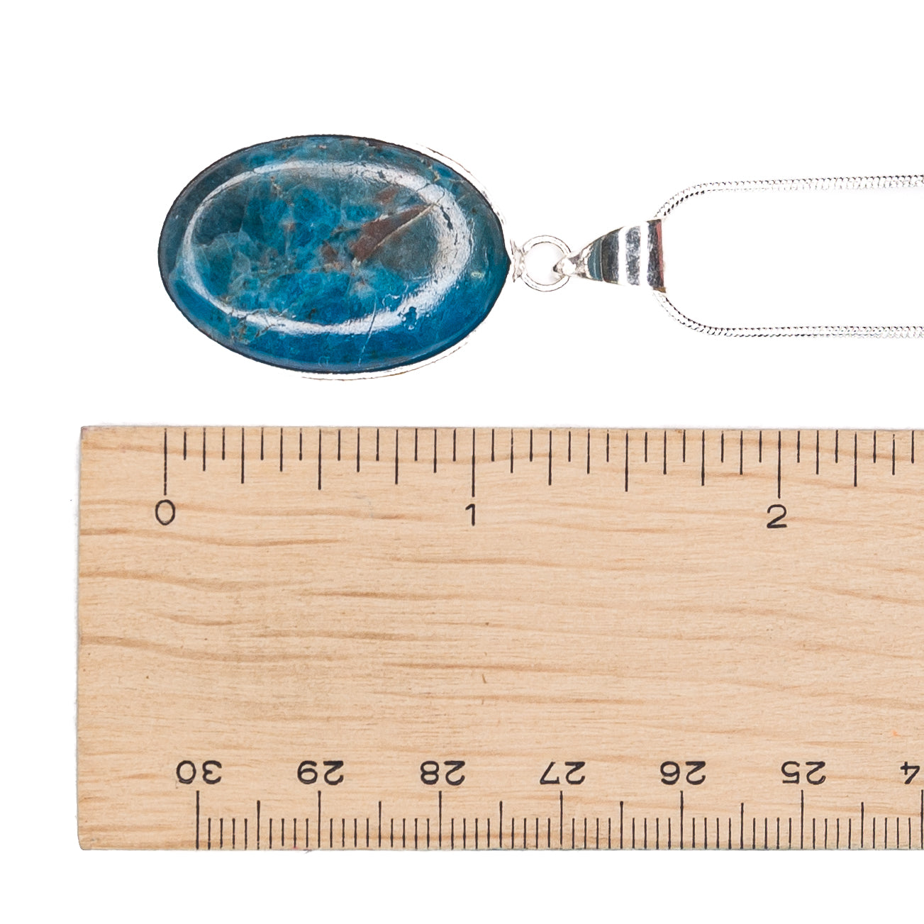 Necklace - Apatite Blue Assorted Shapes $25