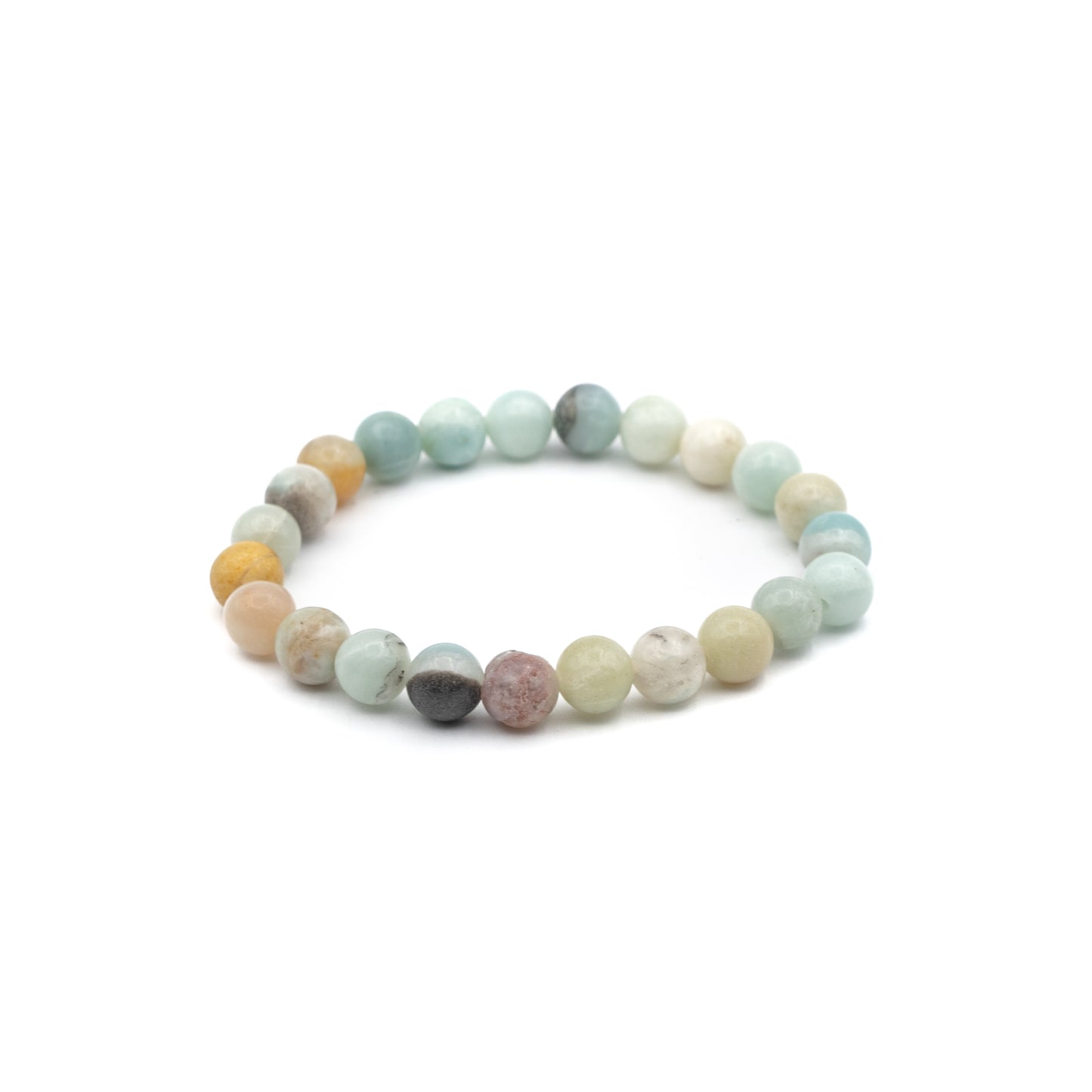 Bracelet - Amazonite Multi-Colour 8mm