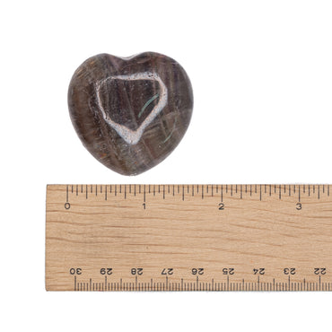 Fluorite - Rainbow Heart $40