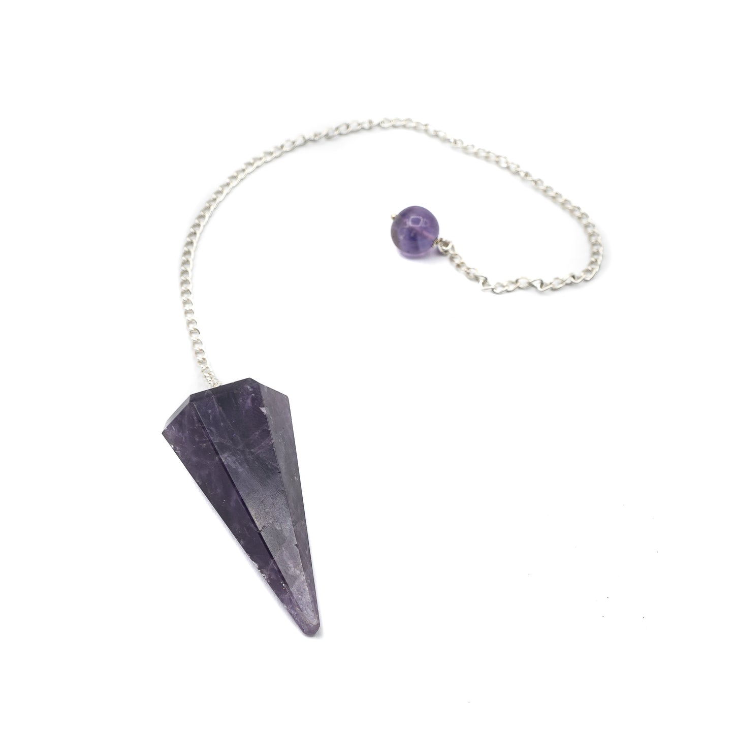 Pendulum - Amethyst Hexagonal $25