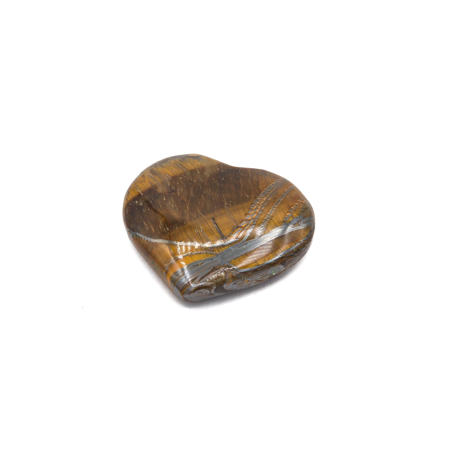 Tiger's Eye Heart $40