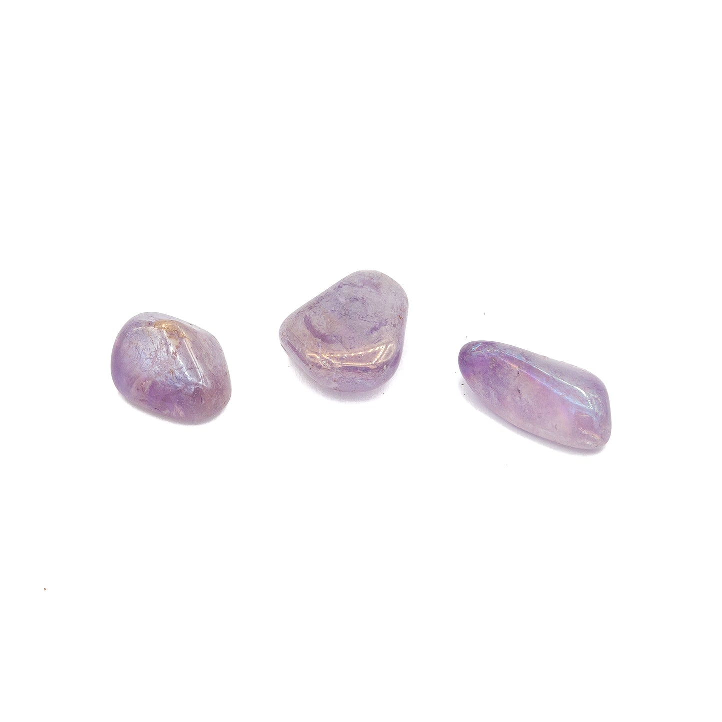 Aura Quartz - Angel Amethyst Tumble $10
